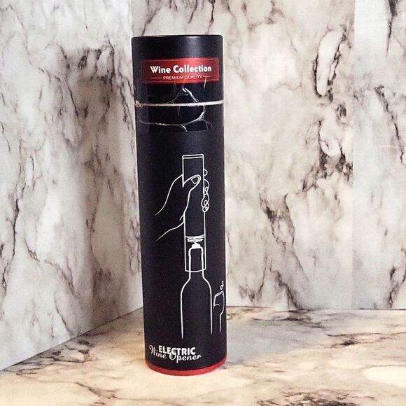 One-Touch Automatic Electric Wine Opener Aluminum Stainless Steel - Picture 2 of 16